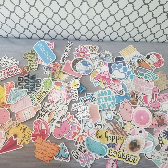 Other - Vsco hydroflask stickers lot